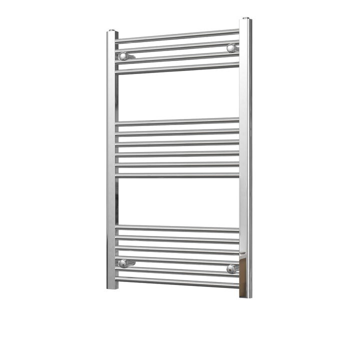 Zennor - Chrome Heated Towel Rail - H1000mm x W600mm - Straight
