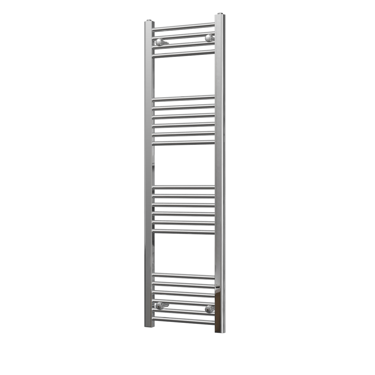 Zennor - Chrome Heated Towel Rail - H1400mm x W400mm - Straight