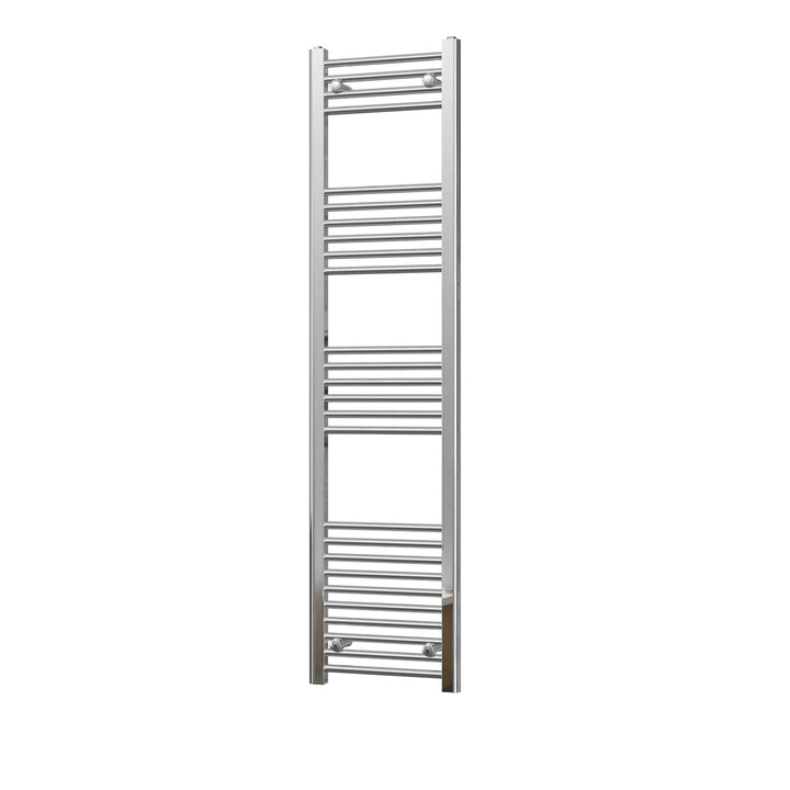 Zennor - Chrome Heated Towel Rail - H1600mm x W400mm - Straight