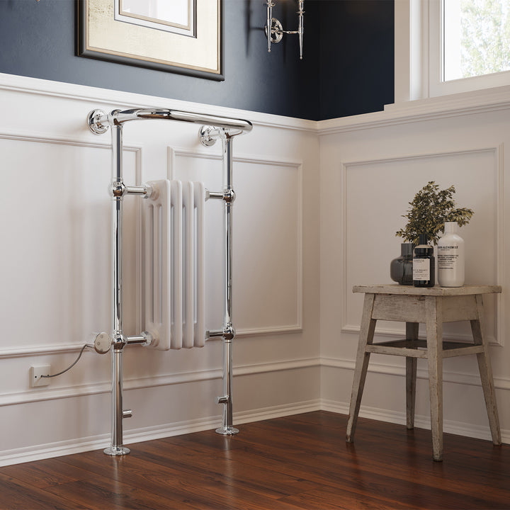 Arundel - Traditional Electric Towel Rail H963mm x W493mm 400w Thermostatic
