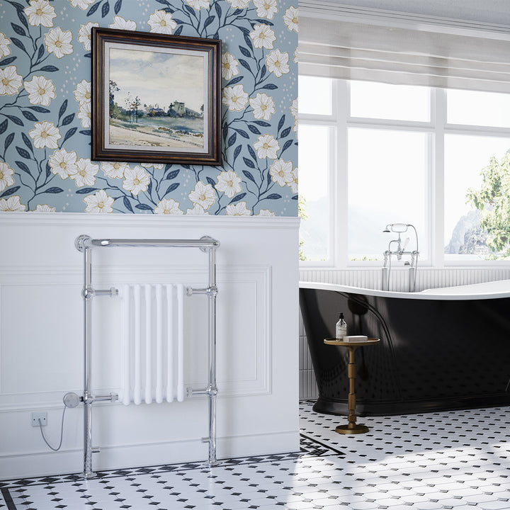 Arundel - Traditional Electric Towel Rail H963mm x W583mm 600w Thermostatic