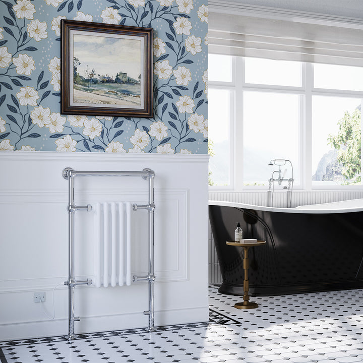 Adisham - Traditional Electric Towel Rail H963mm x W538mm 400w Standard