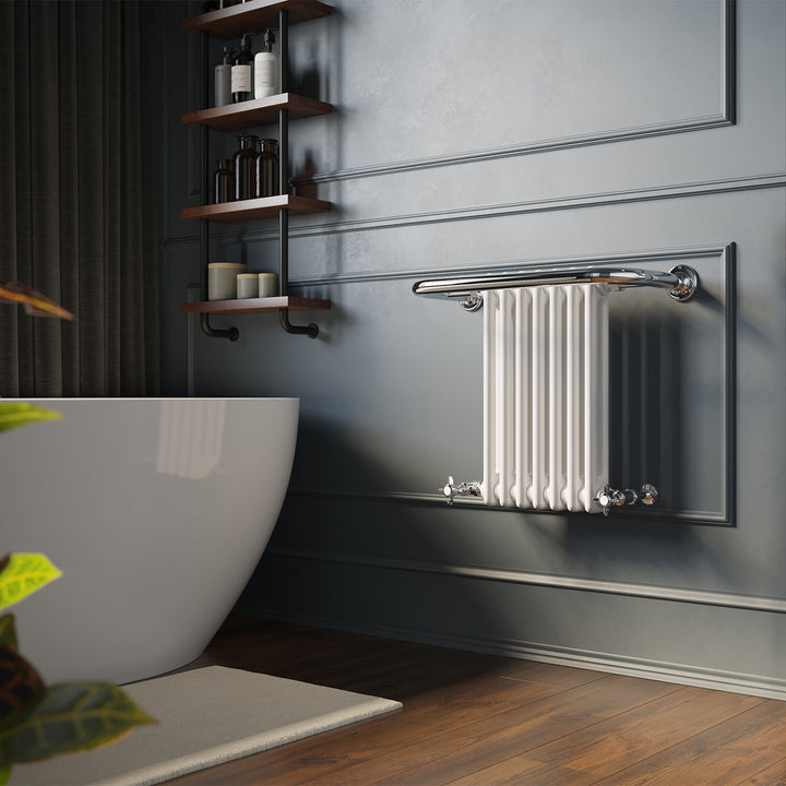 Aydon - Traditional Towel Radiator - H491mm x W623mm
