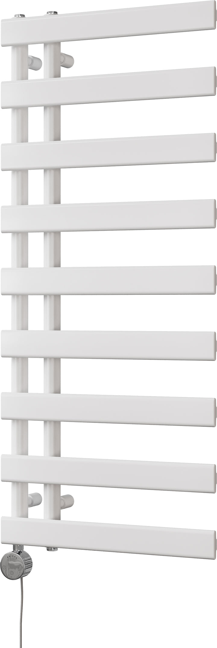 Agar - White Electric Towel Rail H1156mm x W500mm 500w Thermostatic