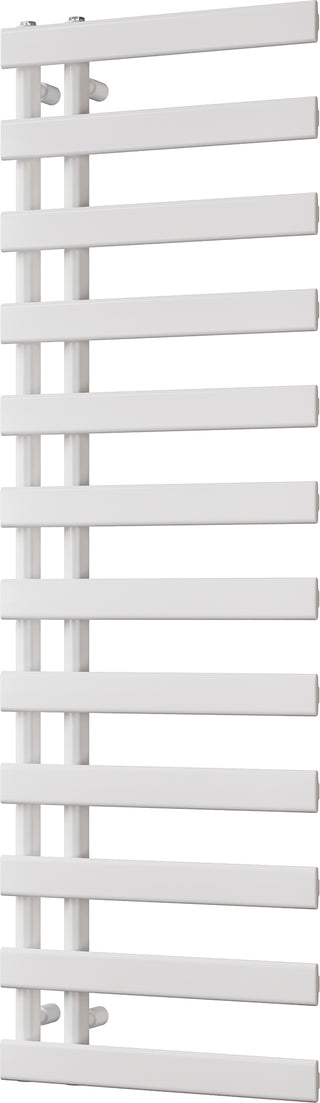 Agar gloss white towel radiator, 1564mm high x 500mm wide