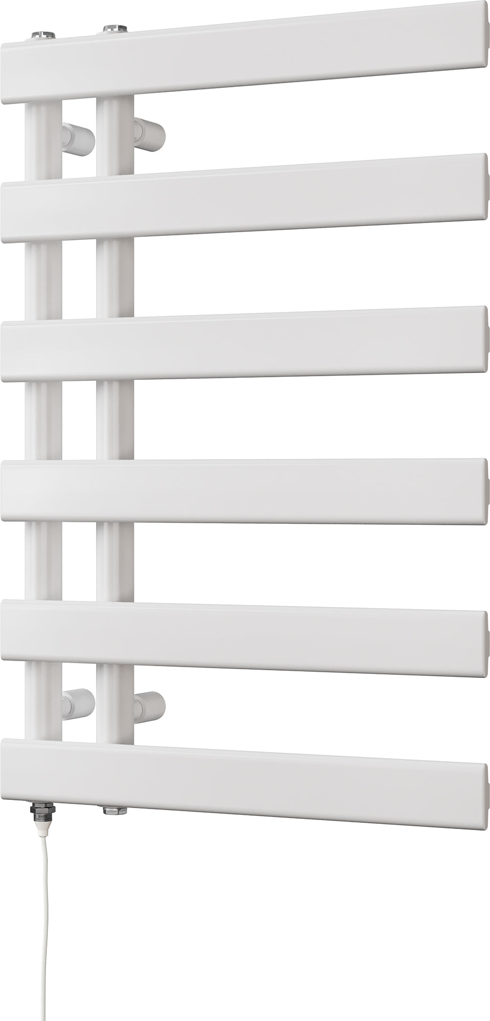 Agar - White Electric Towel Rail H748mm x W500mm 300w Standard