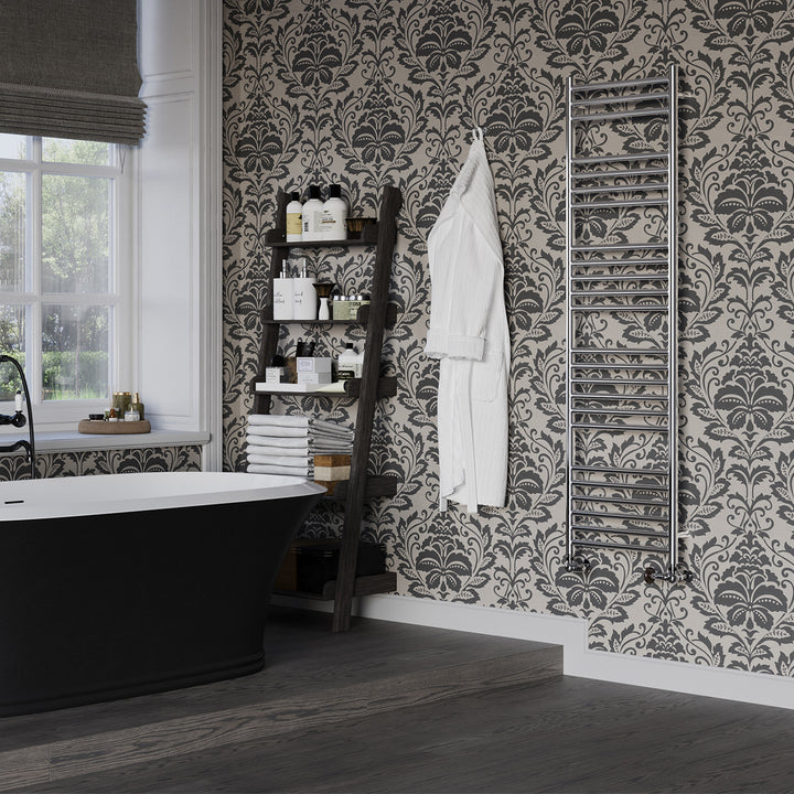 Aston - Stainless Steel Heated Towel Rail - H1600mm x W400mm - Straight