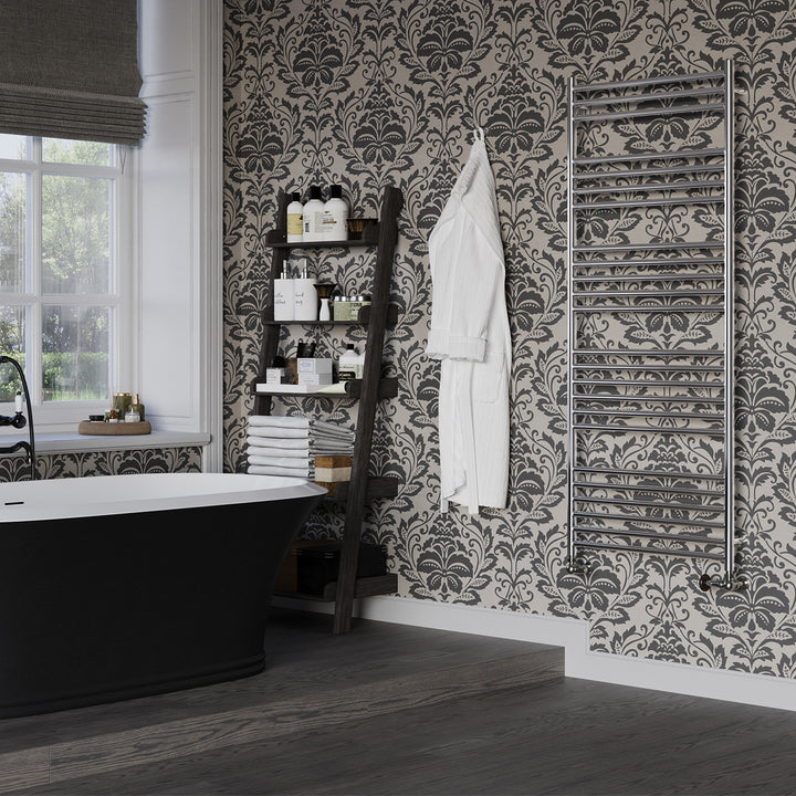 Aston - Stainless Steel Heated Towel Rail - H1600mm x W600mm - Straight