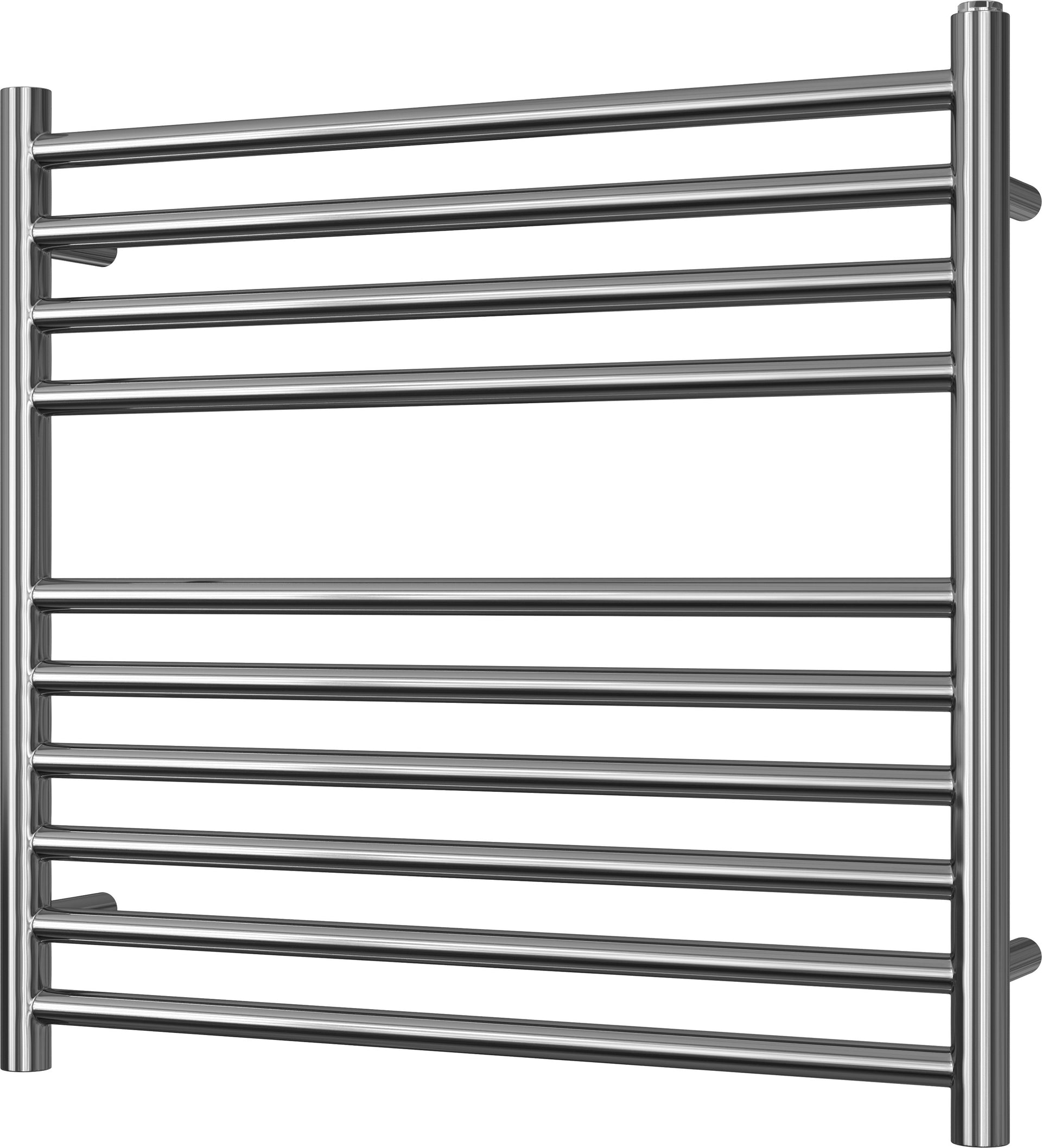 Aston - Stainless Steel Heated Towel Rail - H600mm x W600mm - Straight