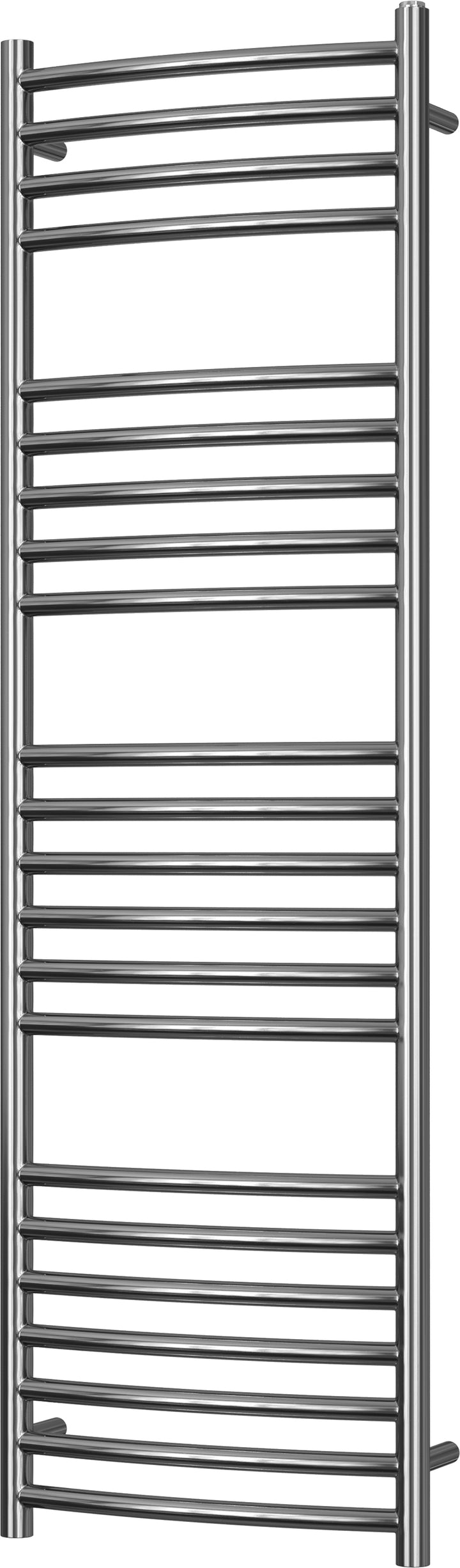 Aston - Stainless Steel Heated Towel Rail - H1400mm x W400mm - Curved