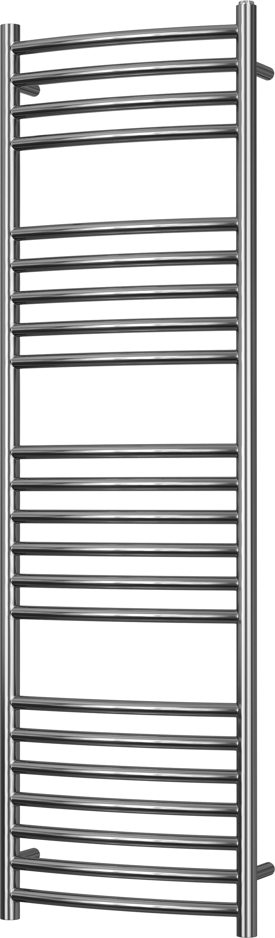 Aston - Stainless Steel Heated Towel Rail - H1400mm x W400mm - Curved