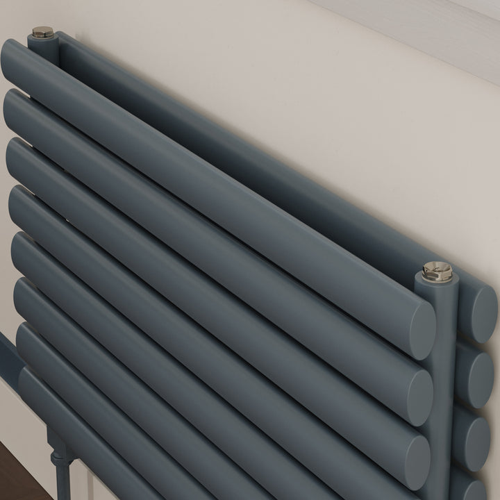 Derry Traditional - Thermostatic Radiator Valve & Accessory Kit - Silver Nickel Angled 15mm