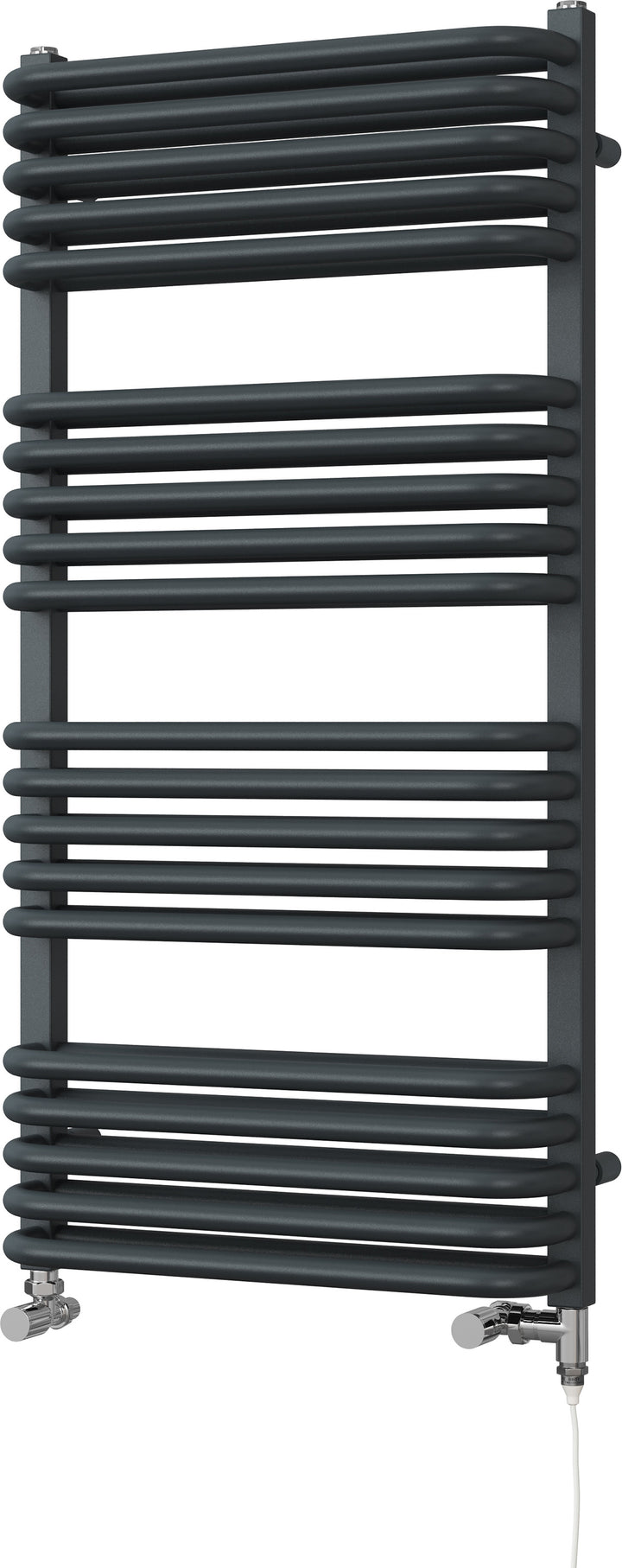 Crossmoor - Anthracite Dual Fuel Towel Rail H1000mm x W500mm Standard