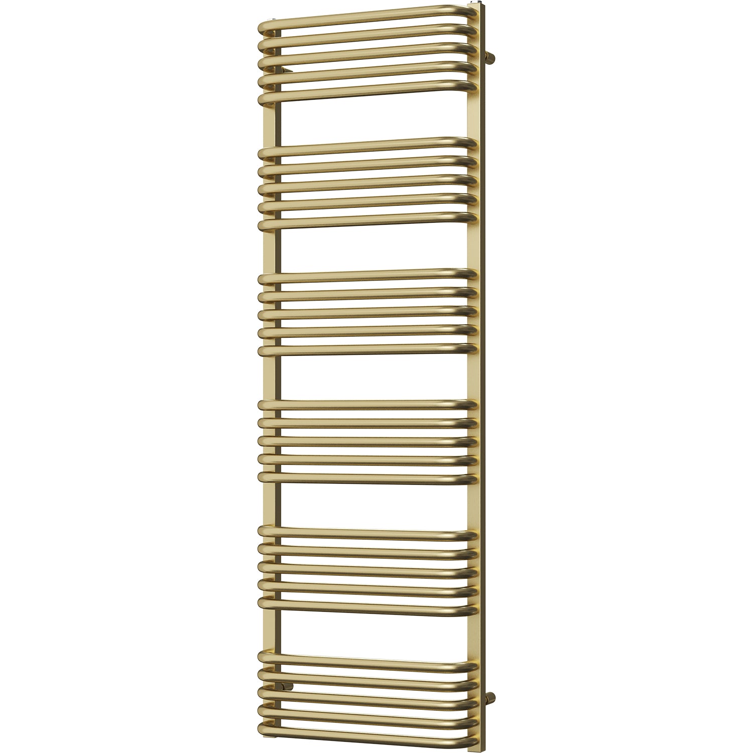 Crossmoor - Brushed Brass Towel Radiator - H1533mm x W500mm
