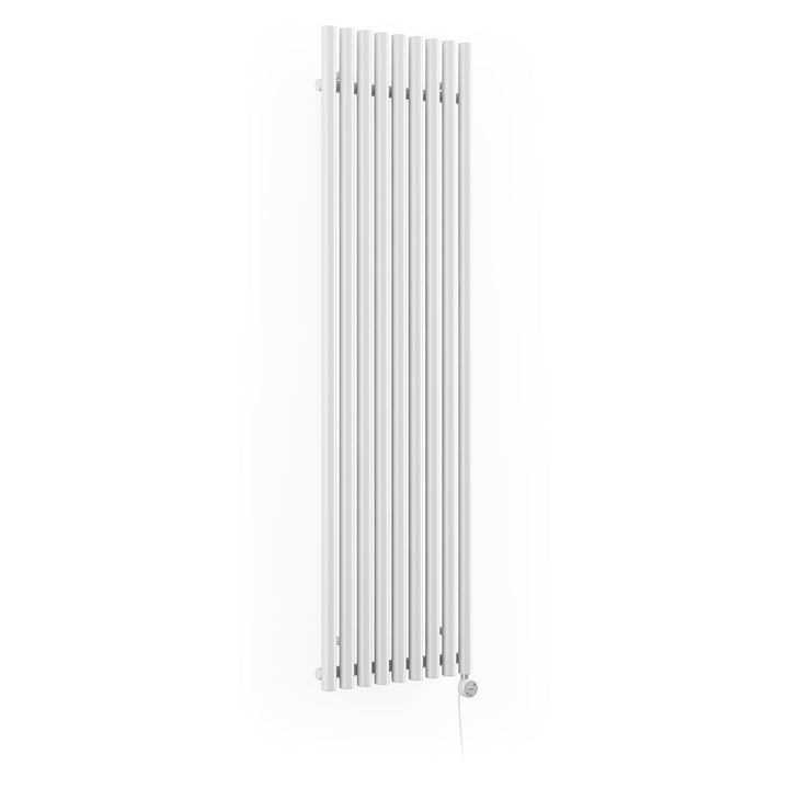 Rolo-Room - White Vertical Electric Radiator H1800mm x W480mm 1000w Thermostatic