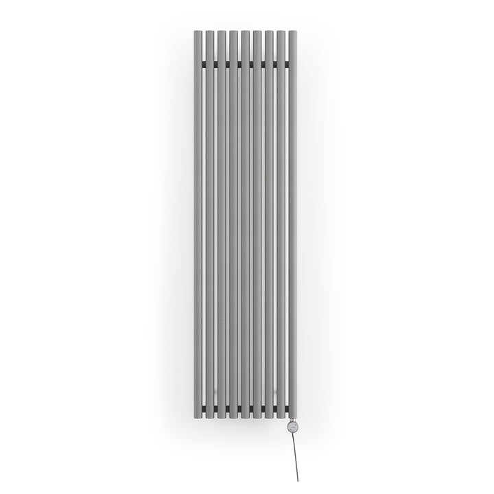 Rolo-Room - Salt & Pepper Vertical Electric Radiator H1800mm x W480mm 1000w Thermostatic