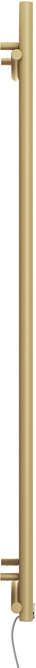 Rolo-Room - Brass Vertical Electric Radiator H1800mm x W480mm 1000w Thermostatic