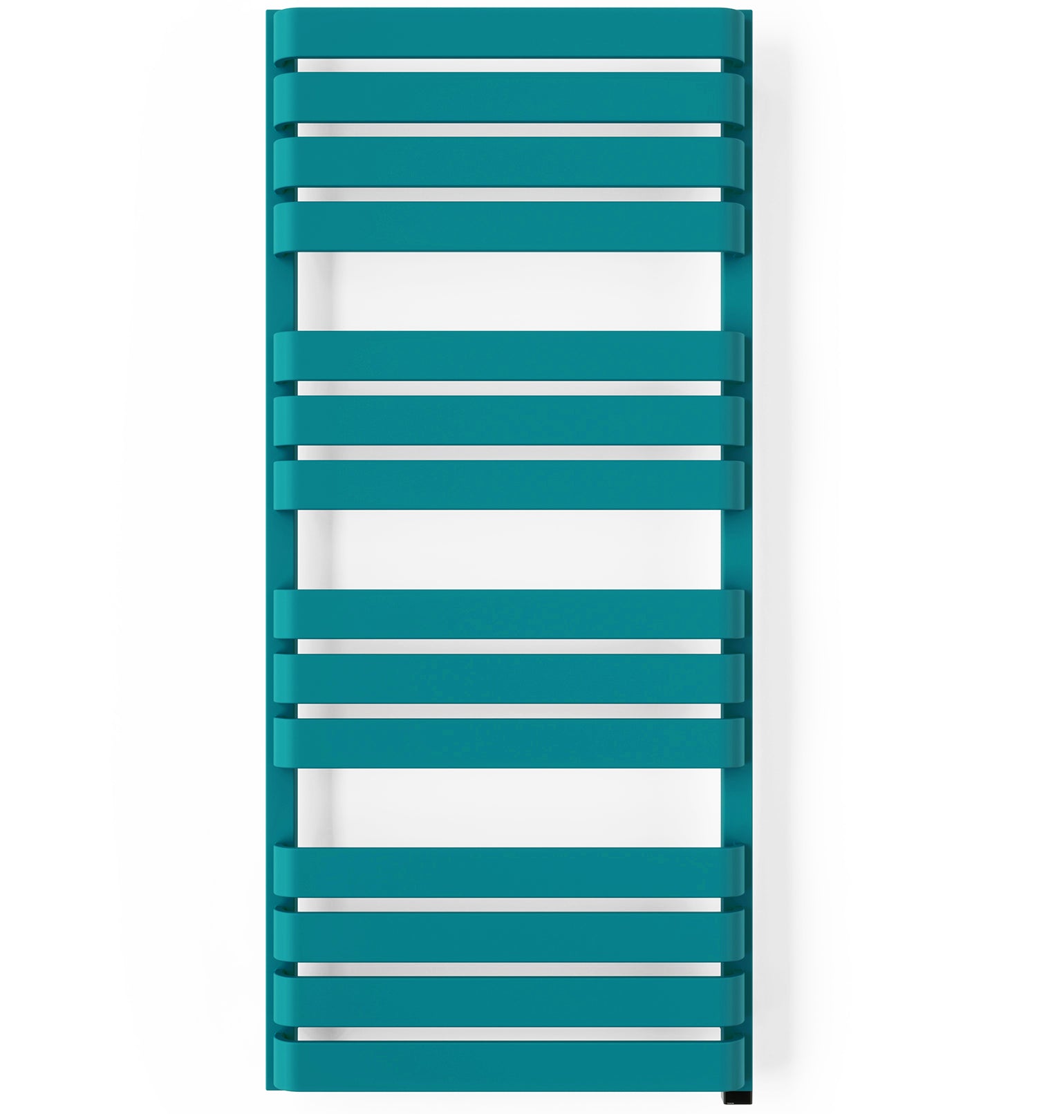 Warp T One - Teal Electric Towel Rail H1110mm x W500mm 600w Thermostatic
