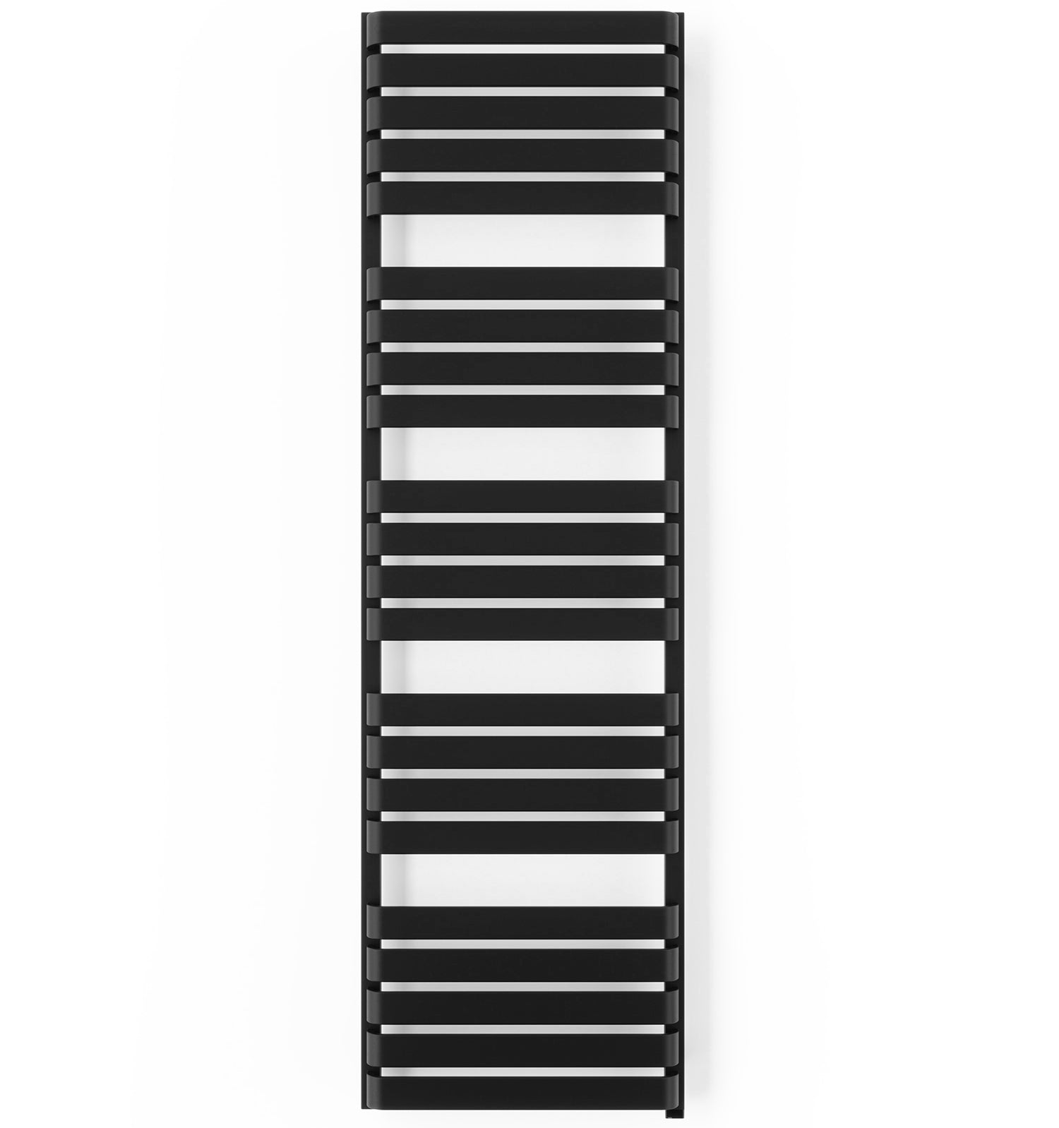 Warp T One - Black Electric Towel Rail H1695mm x W500mm 800w Thermostatic