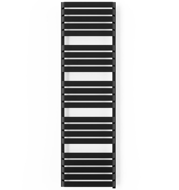 Warp T One - Black Electric Towel Rail H1695mm x W500mm 800w Thermostatic