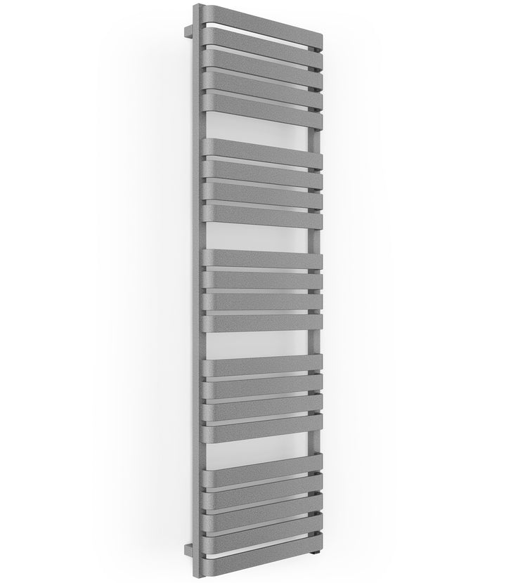Warp T One - Salt & Pepper Electric Towel Rail H1695mm x W500mm 800w Thermostatic