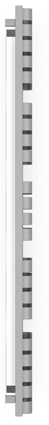 Warp T One - Salt & Pepper Electric Towel Rail H1695mm x W500mm 800w Thermostatic