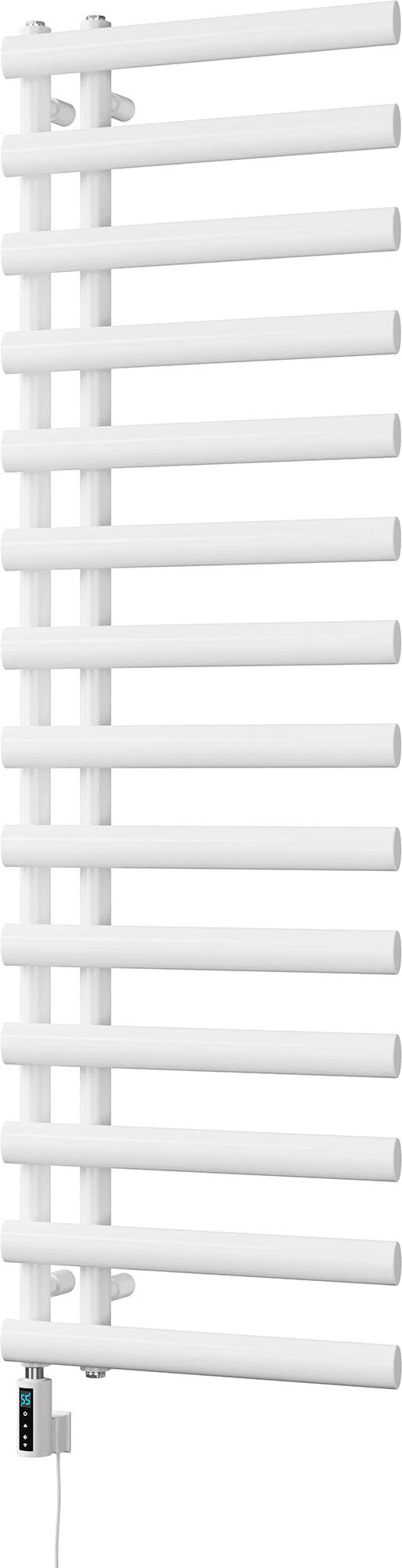 Elyan - White Electric Towel Rail H1592mm x W500mm 700w Thermostatic WIFI