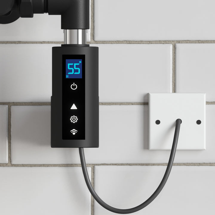 INOW+ - Black Heating Element 1200w Thermostatic WIFI