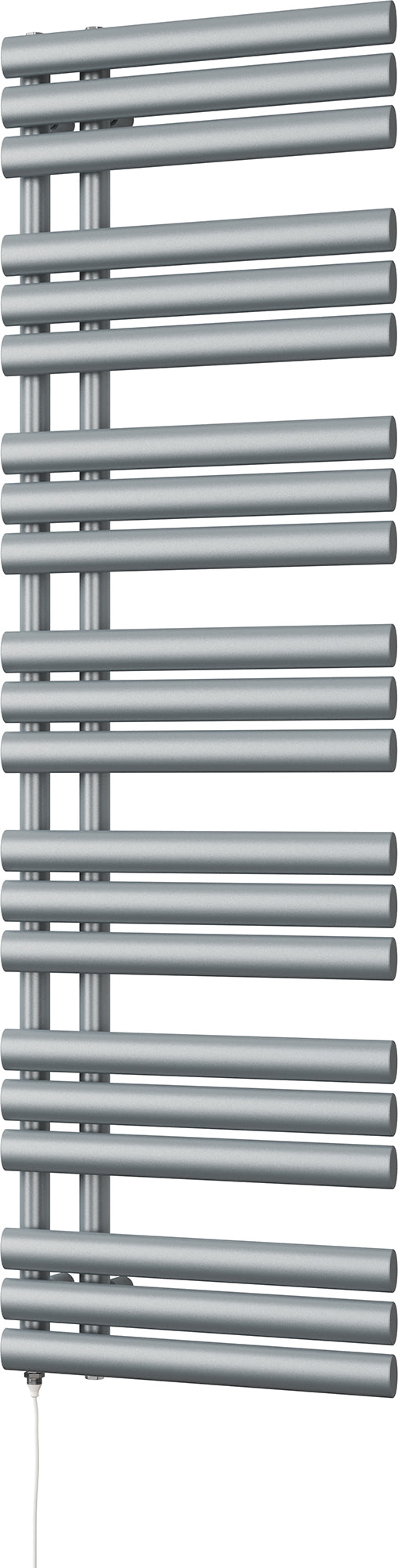Percival - Silver Electric Towel Rail H1592mm x W500mm 600w Standard