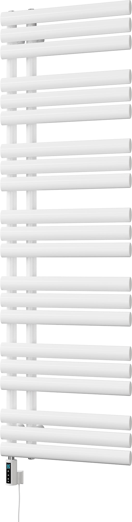 Percival - White Electric Towel Rail H1592mm x W500mm 800w Thermostatic WIFI