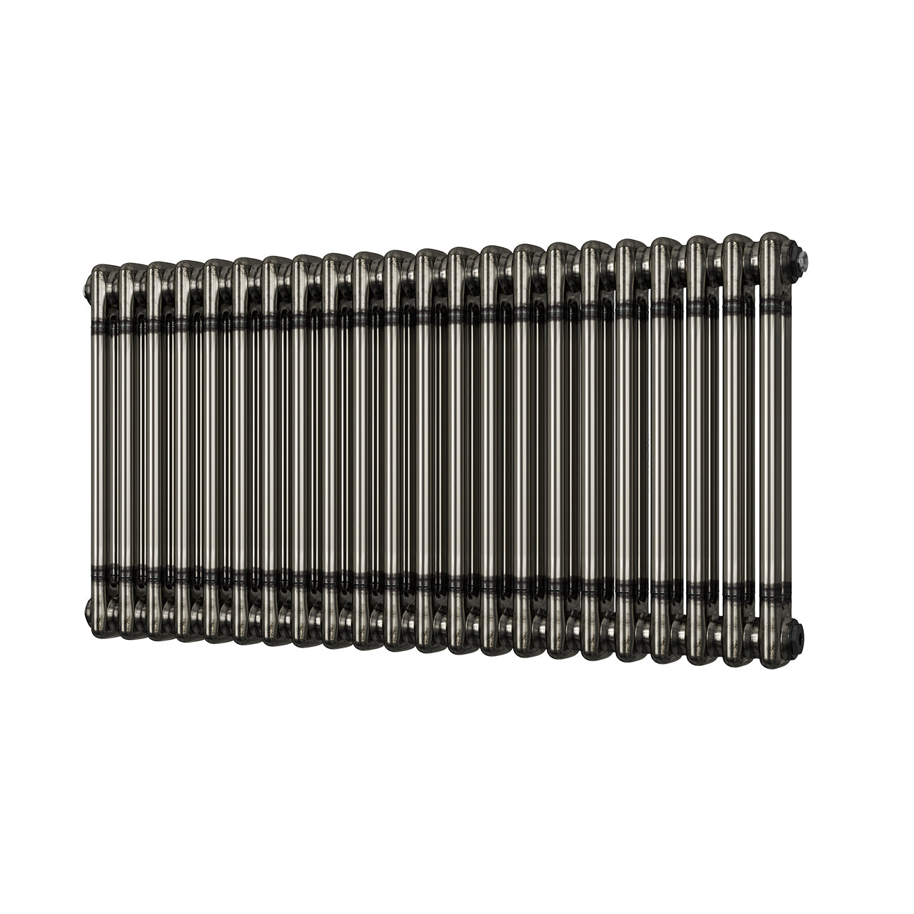 Alpha - Raw Metal Column Radiator H500mm x W988mm 2 Column - Feet Included