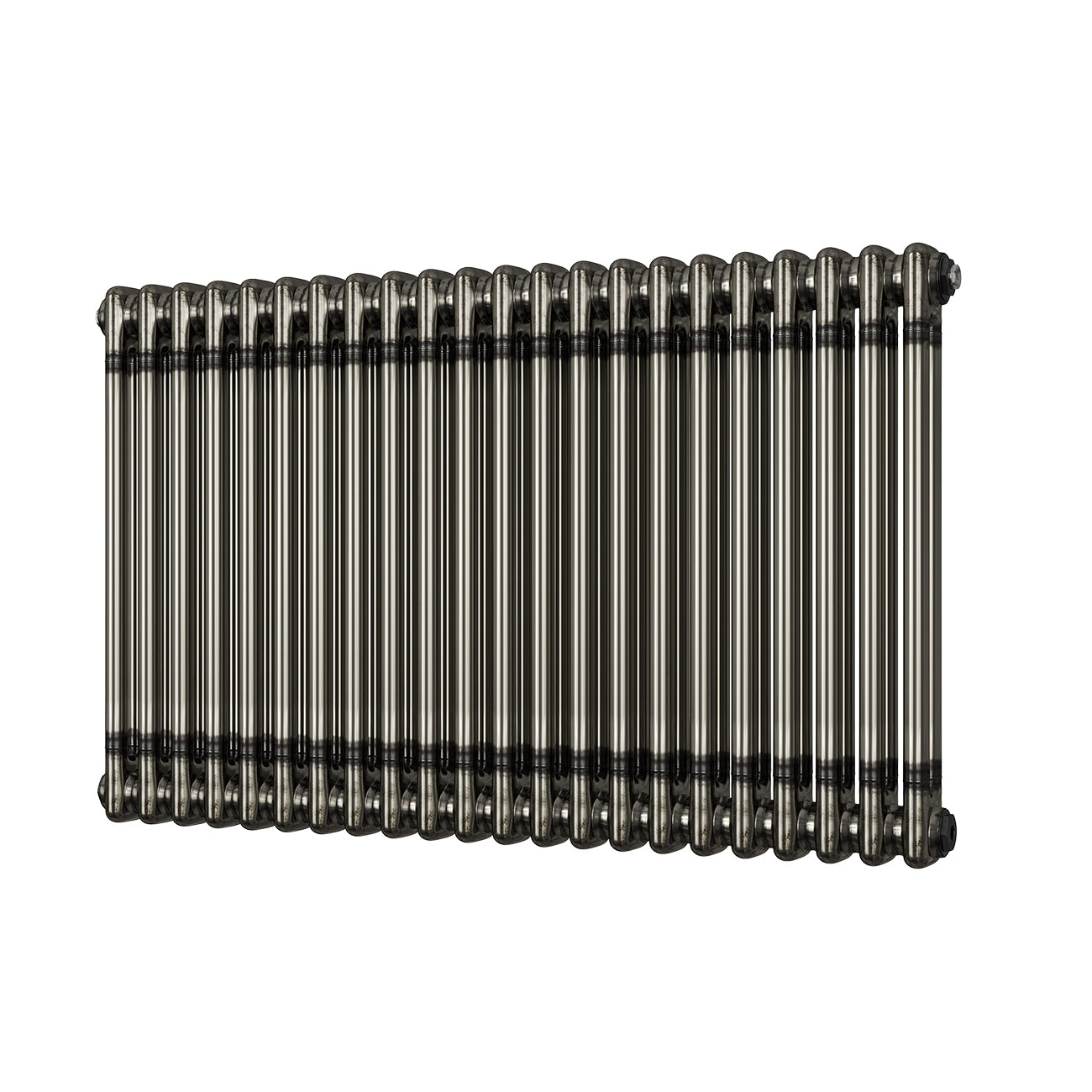 Alpha - Raw Metal Column Radiator H600mm x W988mm 2 Column - Feet Included