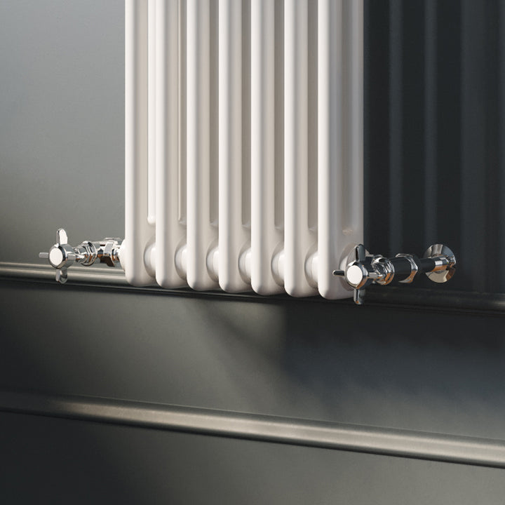 Signature Traditional - Chrome Radiator Valve Angled 10mm