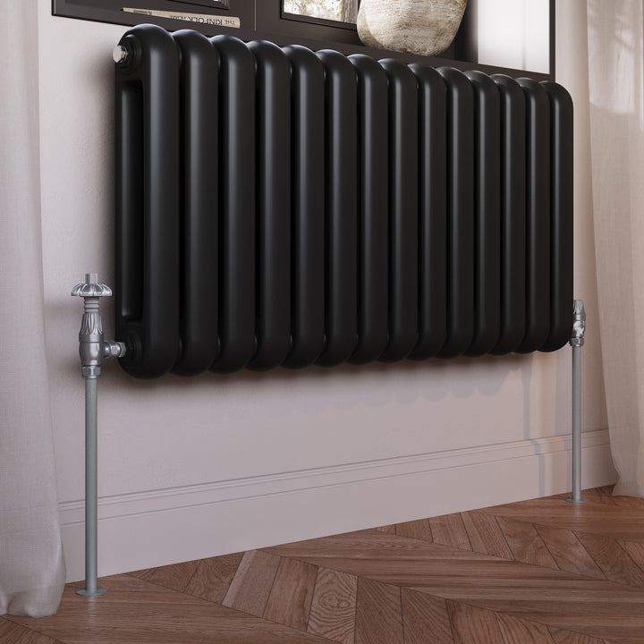 Talus - Natural Pewter Matte Pipe Covers 300mm