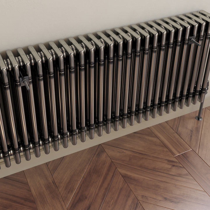 Talus - Black Nickel Radiator Wall Stay