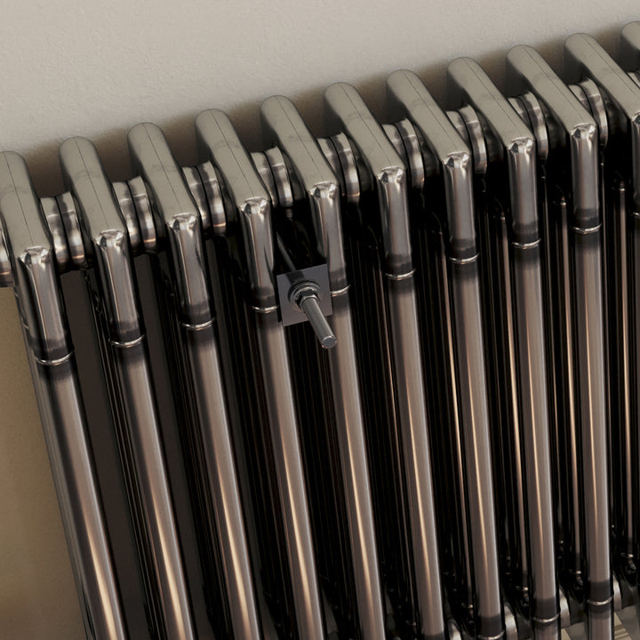 Talus - Black Nickel Radiator Wall Stay