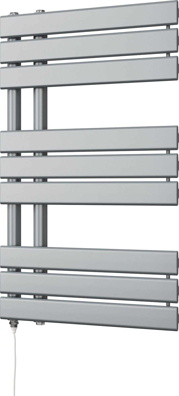 Tristan - Silver Electric Towel Rail H816mm x W500mm 400w Standard