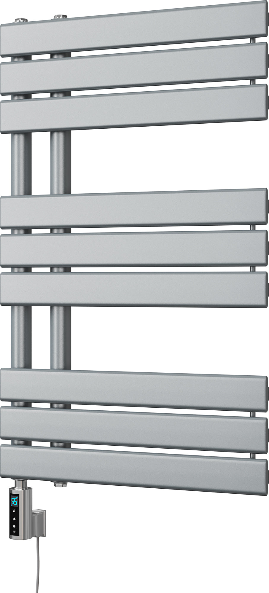 Tristan - Silver Electric Towel Rail H816mm x W500mm 300w Thermostatic WIFI