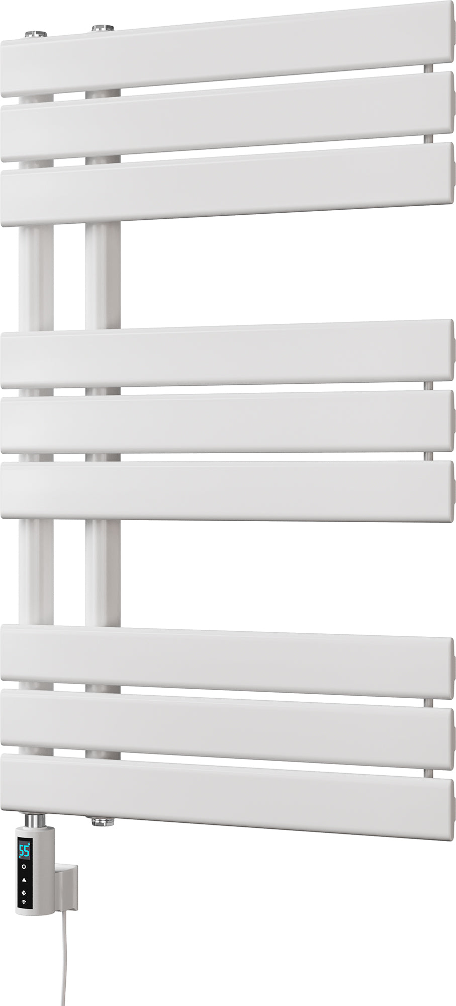Tristan - White Electric Towel Rail H816mm x W500mm 400w Thermostatic WIFI