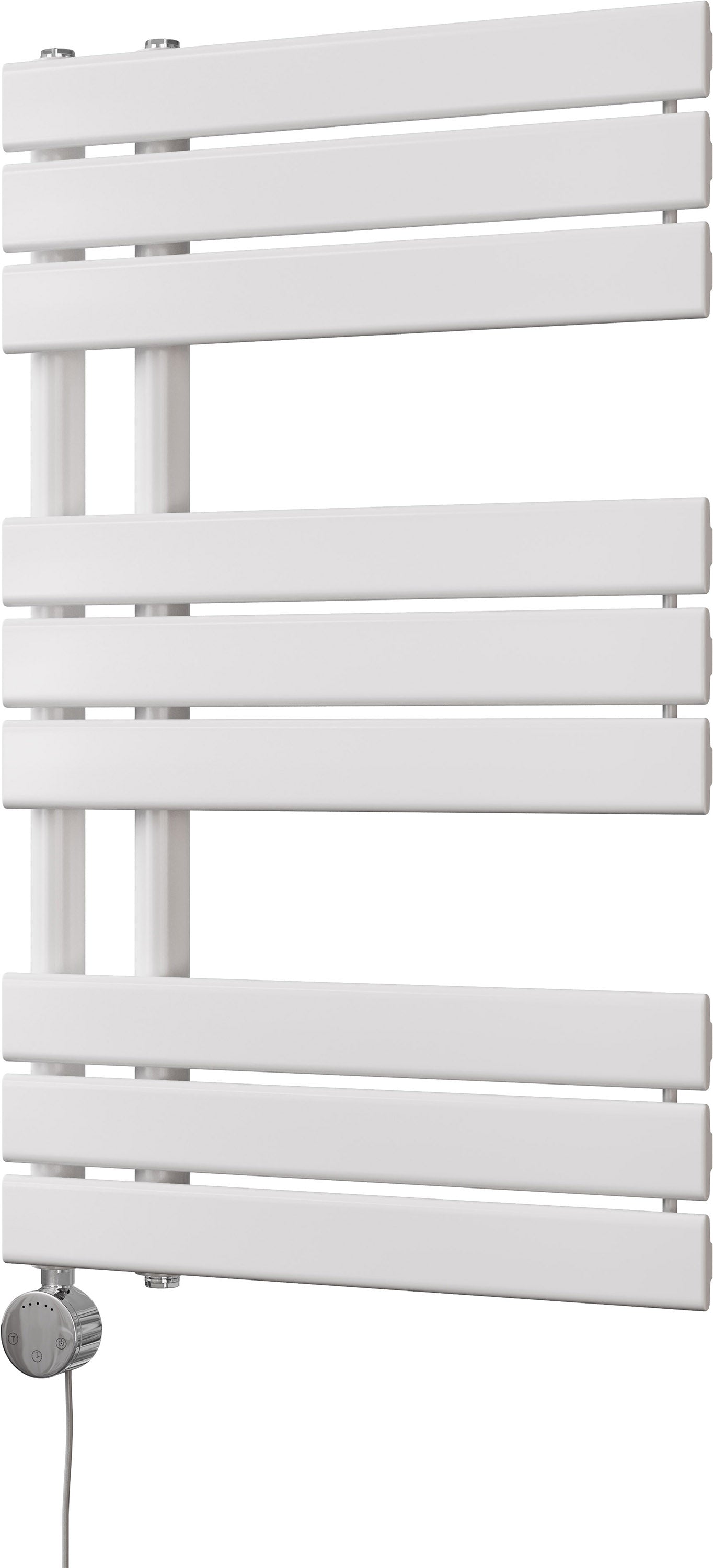 Tristan - White Electric Towel Rail H816mm x W500mm 300w Thermostatic