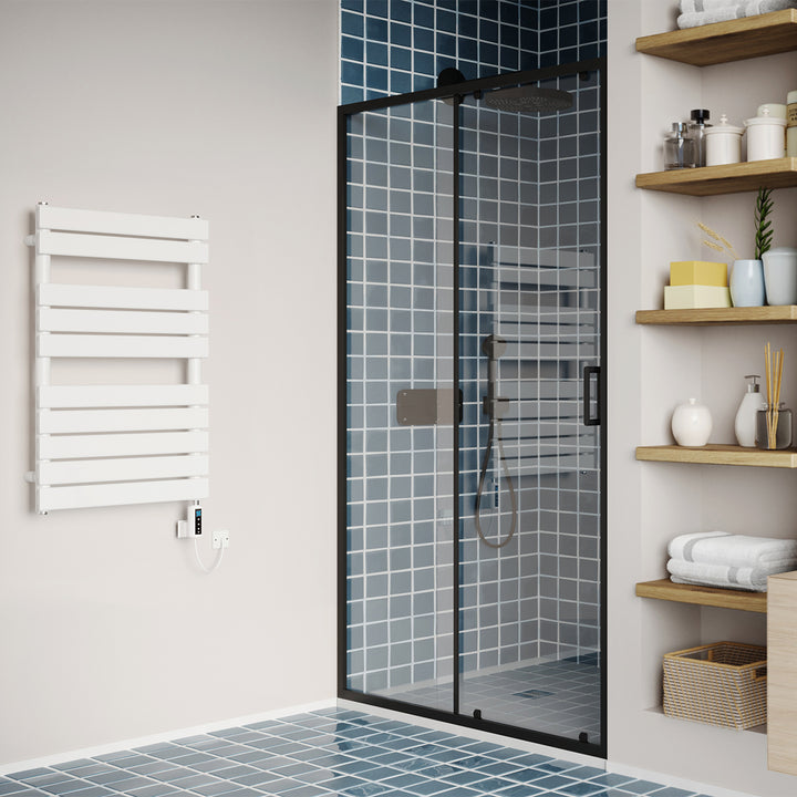 Typhoon - White Electric Towel Rail H816mm x W500mm 300w Thermostatic WIFI