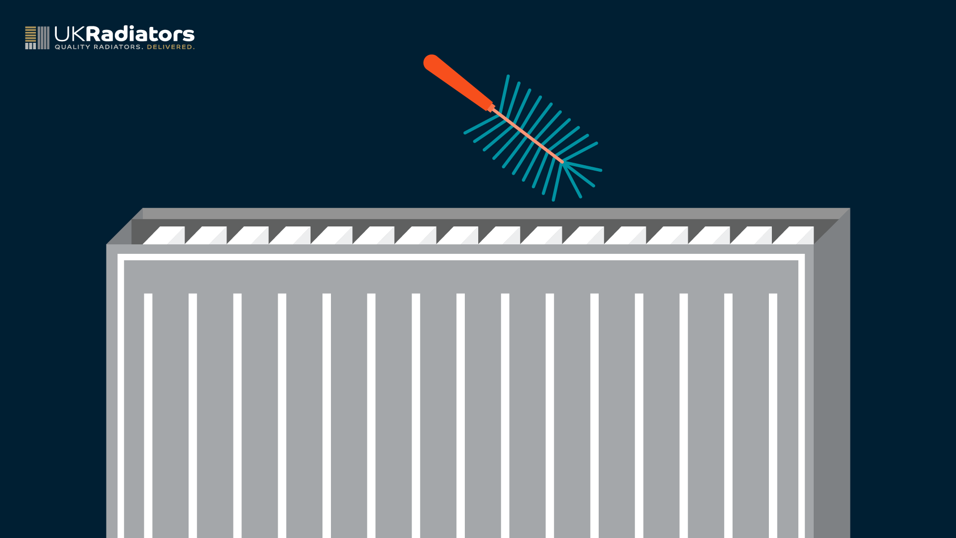 How To Clean a Radiator With a Top Grill | UK Radiators