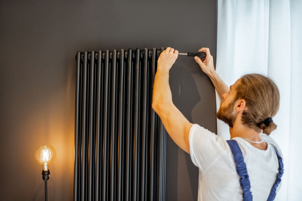 Fitting Radiator Method How to Hang a Radiator