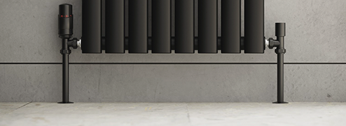 Black Thermostatic Radiator Valves | UK Radiators