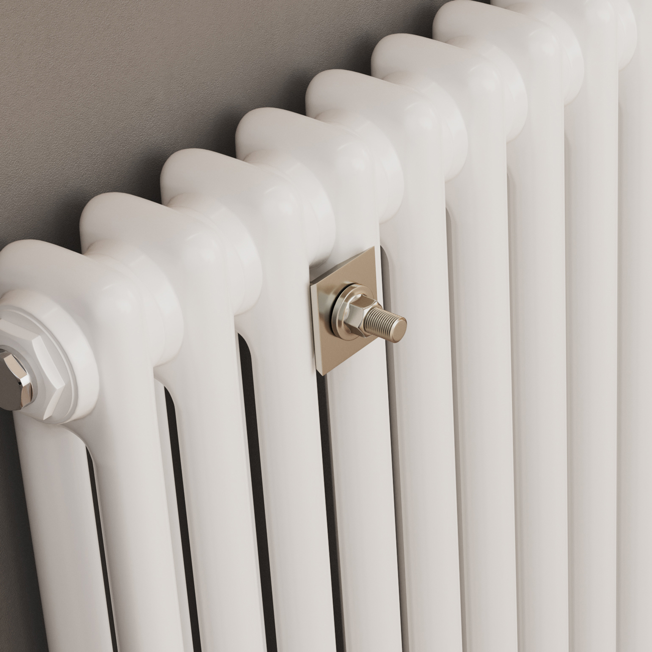 Nickel Radiator Wall Stays | Free Delivery | UK Radiators