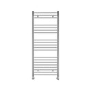 Bolzano - Chrome Heated Towel Rail - H803mm x W550mm - Curved