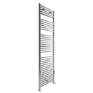 Roma - Chrome Heated Towel Rail - H1512mm x W750mm - Straight