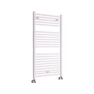 Todi - White Heated Towel Rail - H690mm x W600mm - Straight