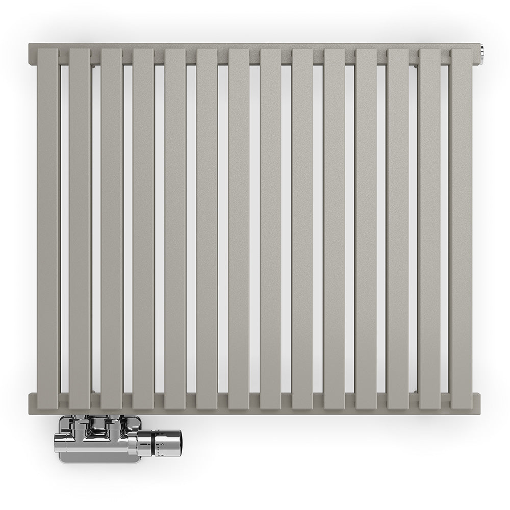 Nemo - Stone Horizontal Designer Radiator H530mm x W645mm Double Panel