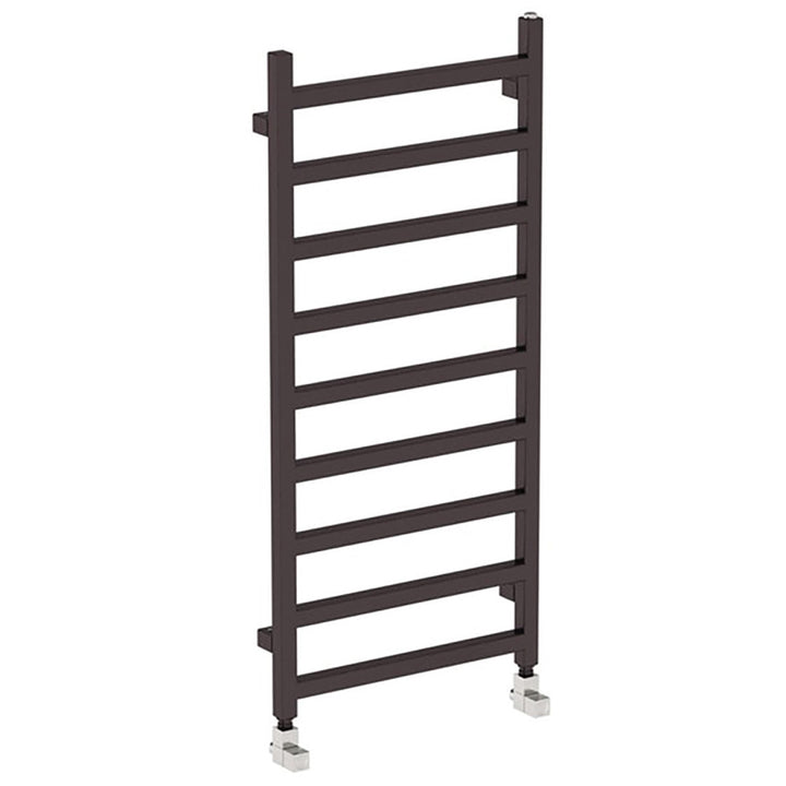 Simple - Black Towel Radiator - H1080mm x W500mm